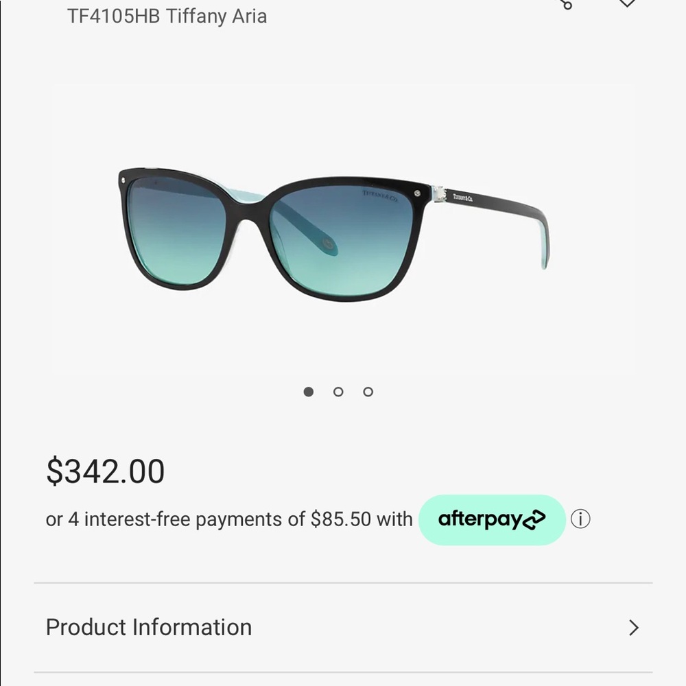 Tiffany&Co Sunglasses